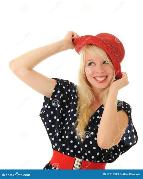 Beautiful Blonde Have Fun Stock Image Image Of Girl