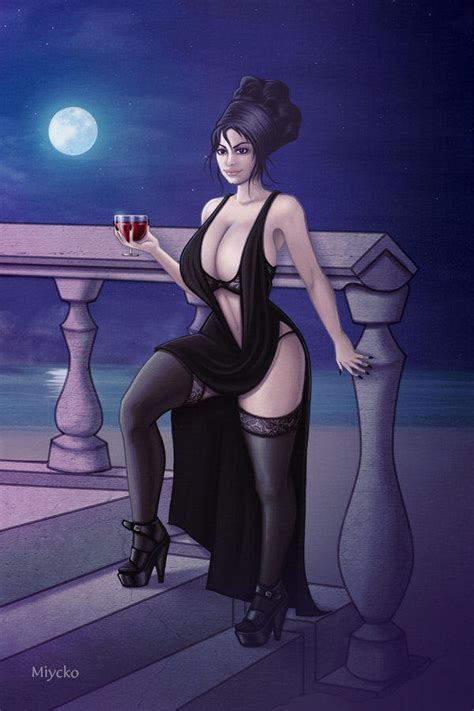 Comish Natasha S Sexy Black Number By Miycko Hentai Foundry