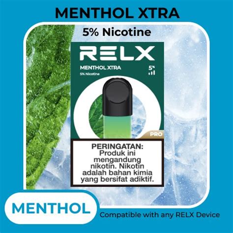 Jual Relx Pod Pro Menthol Xtra Isi Pod Di Lapak Official Store