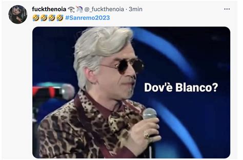 Meme Sanremo 2023 da Blanco a Chiara Ferragni i più divertenti della