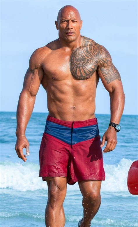 The Rock With His Shirt Desnudo