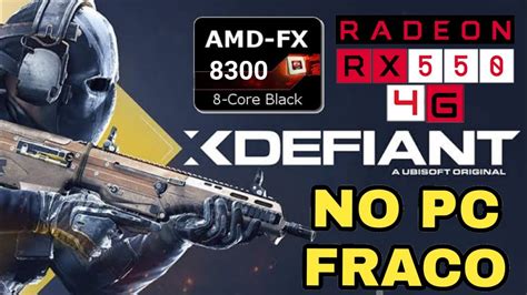 PC FRACO JOGO GRÁTIS XDEFIANT NOVO FPS DA UBISOFT GAMEPLAY NO PC