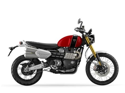 Triumph Scrambler Xe Carnival Red Jet Black For Sale In San