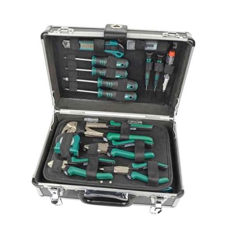 Stock Bureau BrÜder Mannesmann Jeu Doutils 90 Pièces Coffret En Alu