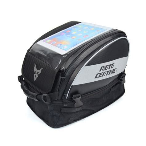 Сумка на бак/хвост мотоцикла MOTOCENTRIC TANK BAG+ с расширением серая ...
