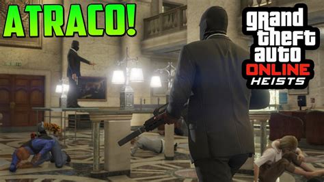 ATRACOS A BANCOS EN MODO DIFICIL Gameplay GTA 5 Online Funny