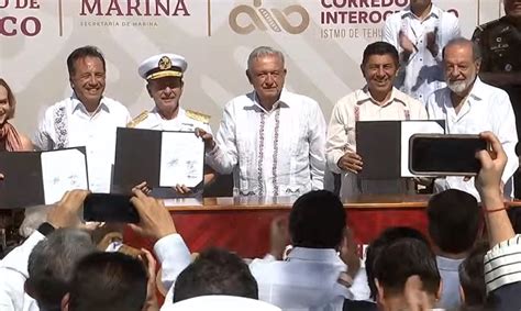 Encabeza AMLO inauguración del Tren Interoceánico La Jornada San Luis