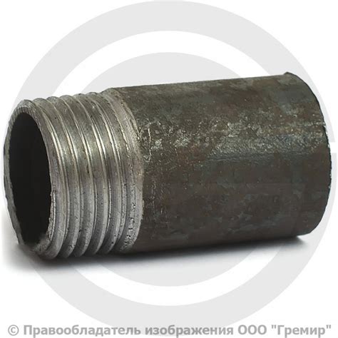 Резьба стальная L=30мм Ду-15 (1/2") КАЗ купить в Москве - цены в Гремир