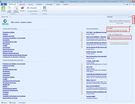 Framework Linha Rm Frame Consultar Par Metros De Execu O Do Jobs