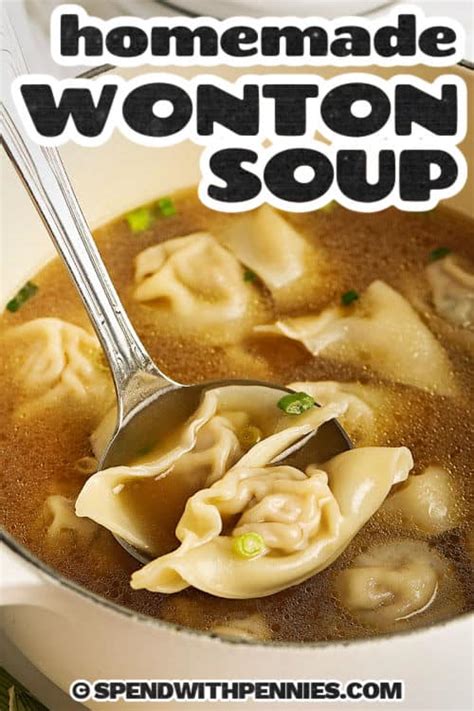 Easy Wonton Soup Culinary Culture