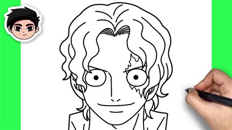 How To Draw Sabo One Piece Easy Step By Step YouTube