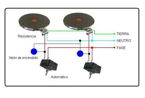 Diagrama Electrico De Una Cocina Electrica Parrilla Electric