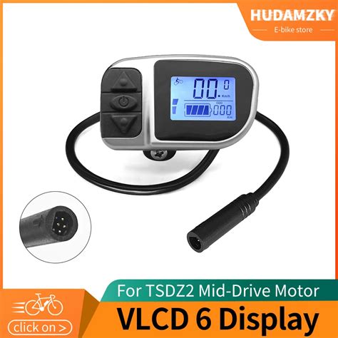 TongSheng DZ2 Mid Drive Motor VLCD6 LCD Display With 6Pin Male