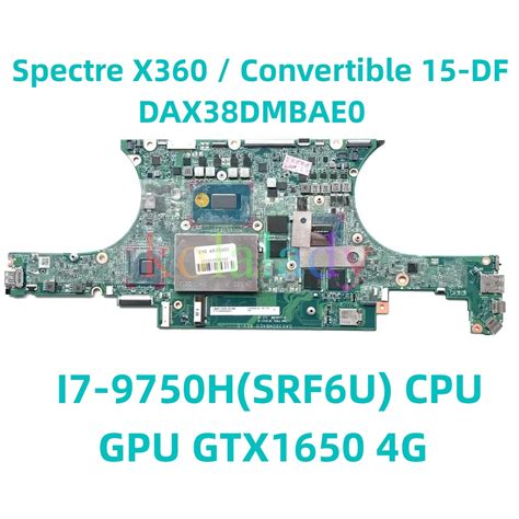 Dax Dmbae Mainboard For Hp Spectre X Convertible Df T Df