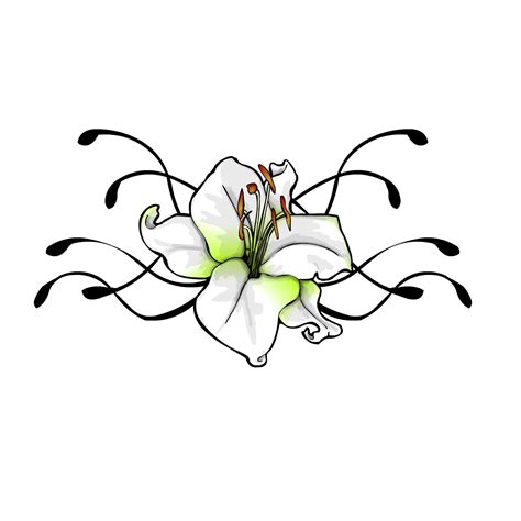 Flower Vine Drawings - ClipArt Best