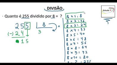 Aprenda A Fazer Contas De Dividir Matem Tica