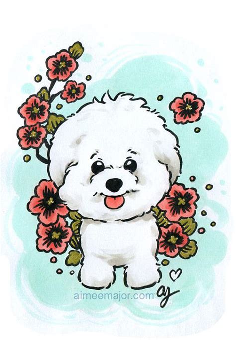 Bichon Frise Original Art – Aimee Steinberger