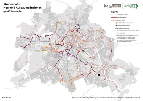 Center Nahverkehr Berlin Nvp Schwerpunkte