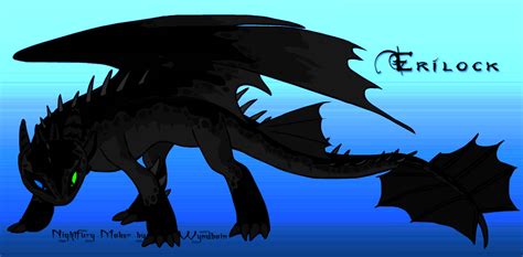 Httyd Erilock My Night Fury By Nicktoonssquad On Deviantart