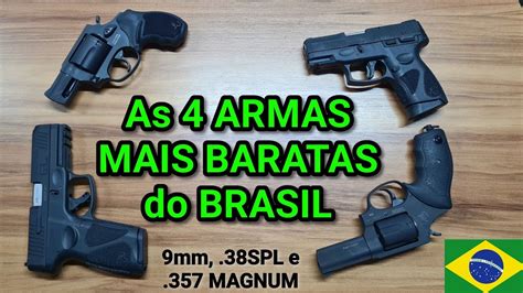 As Armas Curtas Mais Baratas Do Brasil Hoje Mm Vs Magnum E