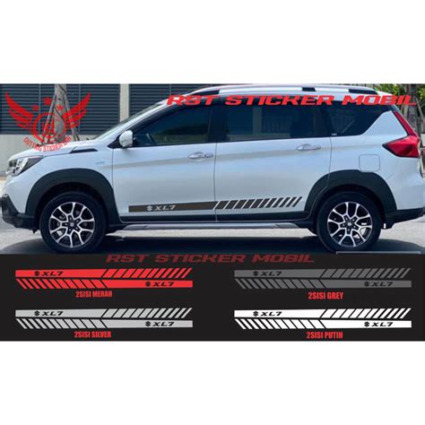 Jual Stiker Bodi Samping Mobil Xl Cutting Sticker Mobil Suzuki Xl