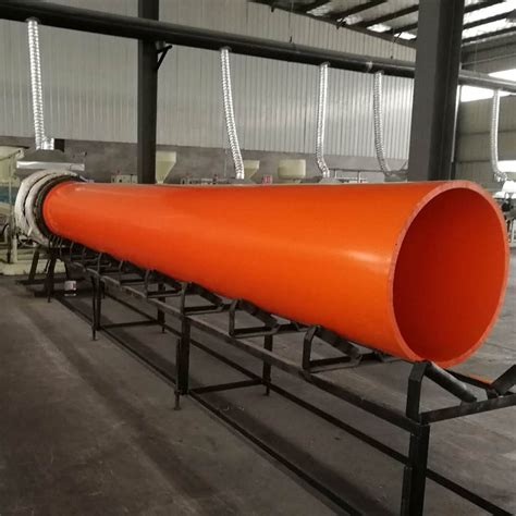 Orange Color High Wear Resistance Uhmwpe Pipe China Uhmwpe Pipe And