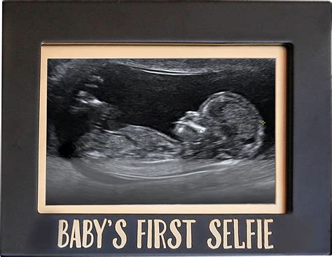 Pearhead Baby S First Selfie Picture Frame Ultrasound Photo Frame