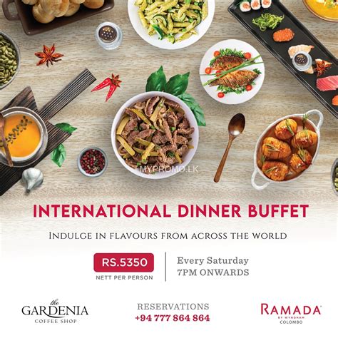 International Dinner Buffet At Ramada Colombo