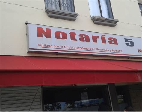 Notaria 5 quinta de Cartagena Dirección Telefono y Tramites