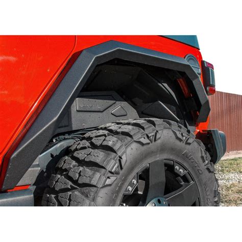 Rival 4x4 Aluminum Inner Fender Liners For 18 24 Jeep Wrangler Jl Quadratec