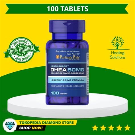 Jual Puritan Pride Dhea Mg Isi Tablets Original Usa Di Lapak