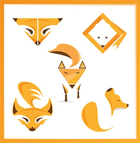 Fuchs Tier Logo Kostenlose Vektorgrafik Auf Pixabay Pixabay