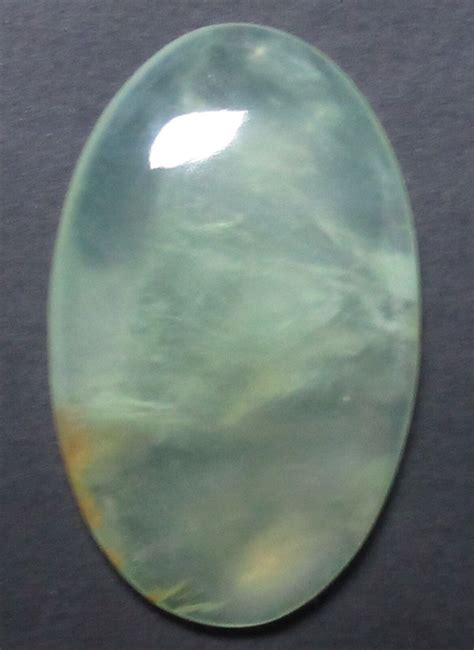 NATURAL PREHNITE CABOCHON OVAL SHAPE 21 40 CTS LOOSE GEMSTONE D 9395 EBay