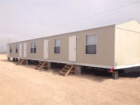 Quality Set Oil Field Man Camp Sleeps 8 Single Wide Mobile Homes