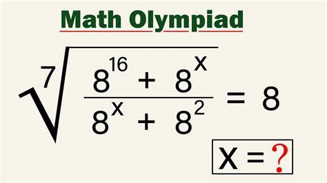 Math Olympiad A Nice Radical Problem Vijay Maths Youtube