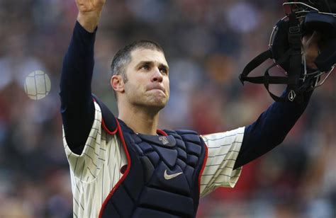 Twins play Joe Mauer at catcher before possible retirement - Yahoo Sports