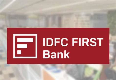 IDFC First Bank To Merge With IDFC Ltd In 155 100 Share Exchange Ratio