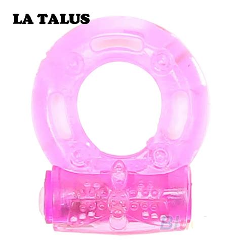 LA TALUS 1pcs Sex Toys Adult Men Vibration Collars Delay Premature