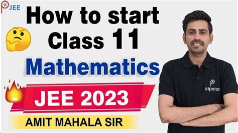 How To Start Class 11 Maths JEE 2023 ATP STAR JEE YouTube