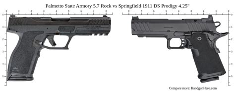 Palmetto State Armory 5 7 Rock Vs Springfield 1911 DS Prodigy 4 25