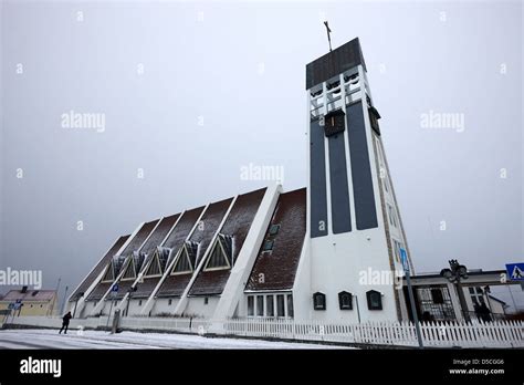 Hammerfest Church Finnmark Norway Europe Stock Photo Alamy