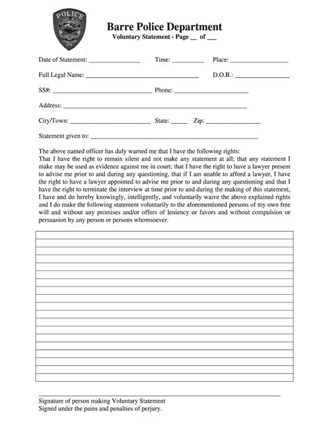 Police Statement Form Pdf Fill Out Sign Online Dochub