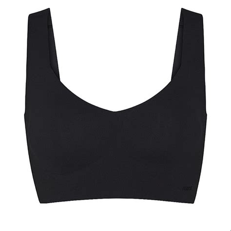 Skims Intimates Sleepwear Skims Naked Plunge Tank Bra Bralette Black Onyx Brplg Nwt X