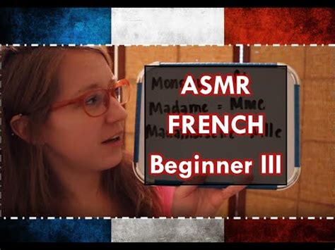 Asmr Teaching You French Beginner Lesson Iv