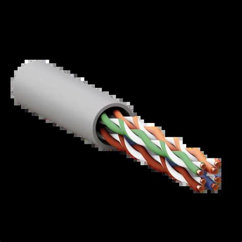 Кабель витая пара TERACOM CS Cat.5E U/UTP 4 пары solid 24AWG оболочка ...