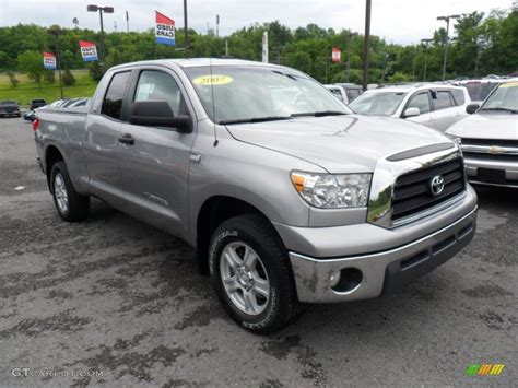 2007 Silver Sky Metallic Toyota Tundra Sr5 Double Cab 4x4 49905185