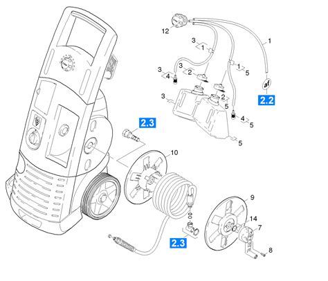 Pi Ces D Tach Es Nettoyeur Haute Pression Karcher K M Pl Wb Eu