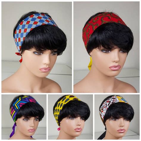 Wide Ankara Headbands For Women African Print Headband Ankara Hairband