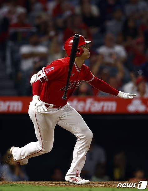 오타니 총알 같은 홈런 쾅mlb 진출 후 최고속도 약 1899㎞ 네이트 스포츠