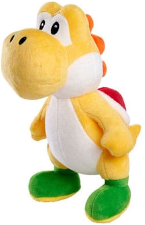 Yoshi Geel Super Mario Pluche Knuffel 24 Cm Nintendo Mario Bros